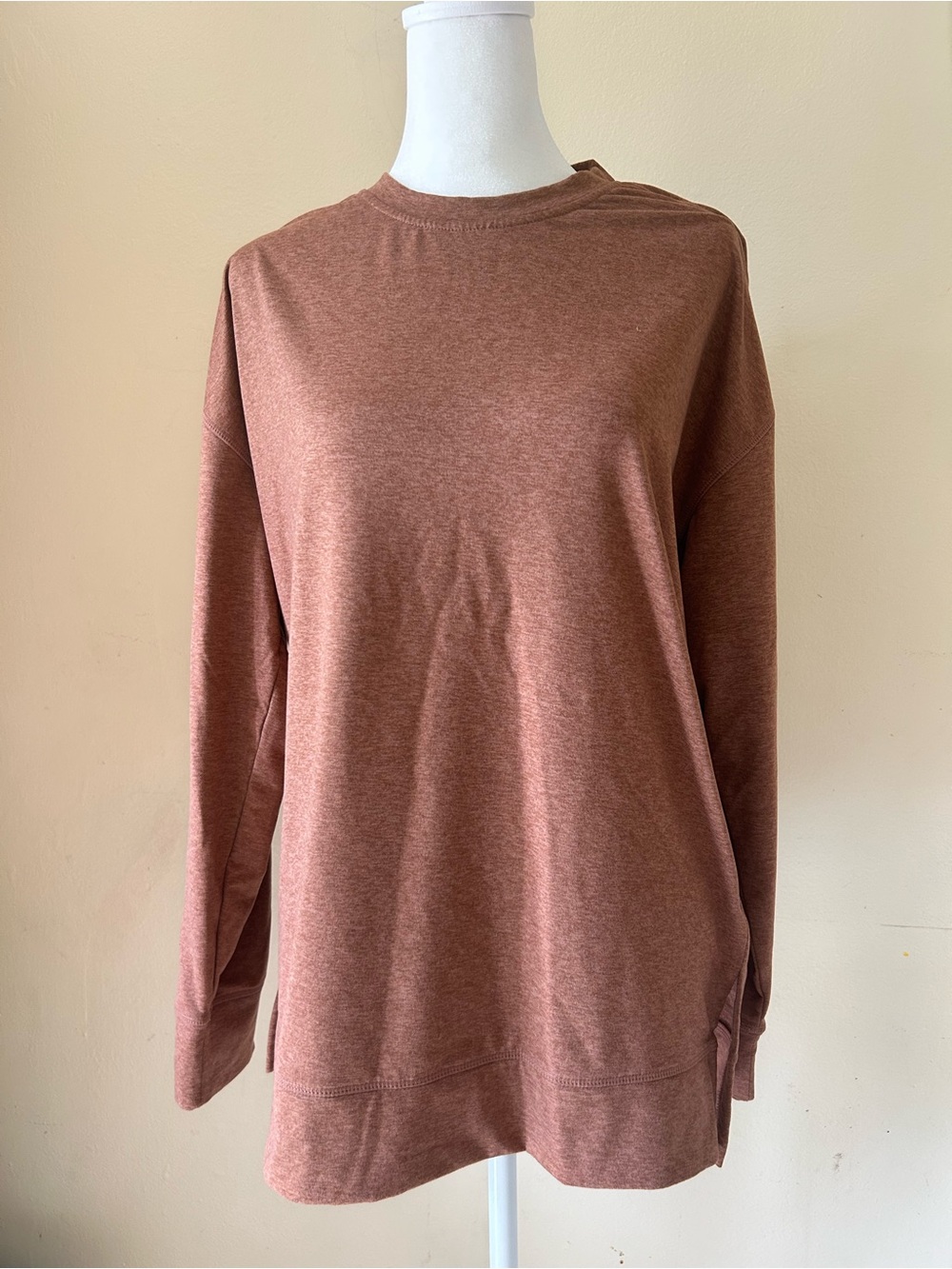 Storm Creek Women's Long Sleeve Tunic Top - Dusty Rose size M
